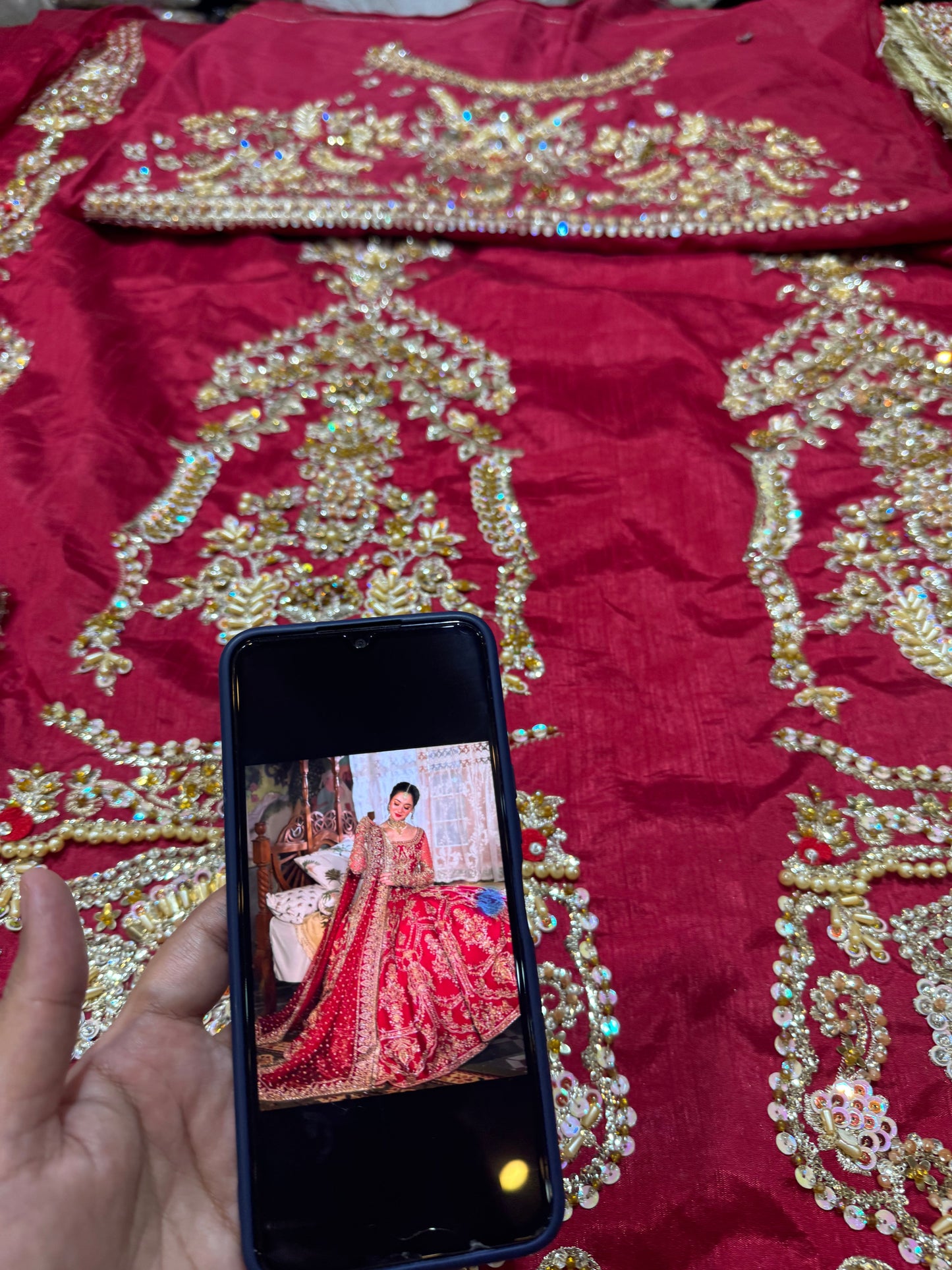 Faiza saqlain | Red Bridal