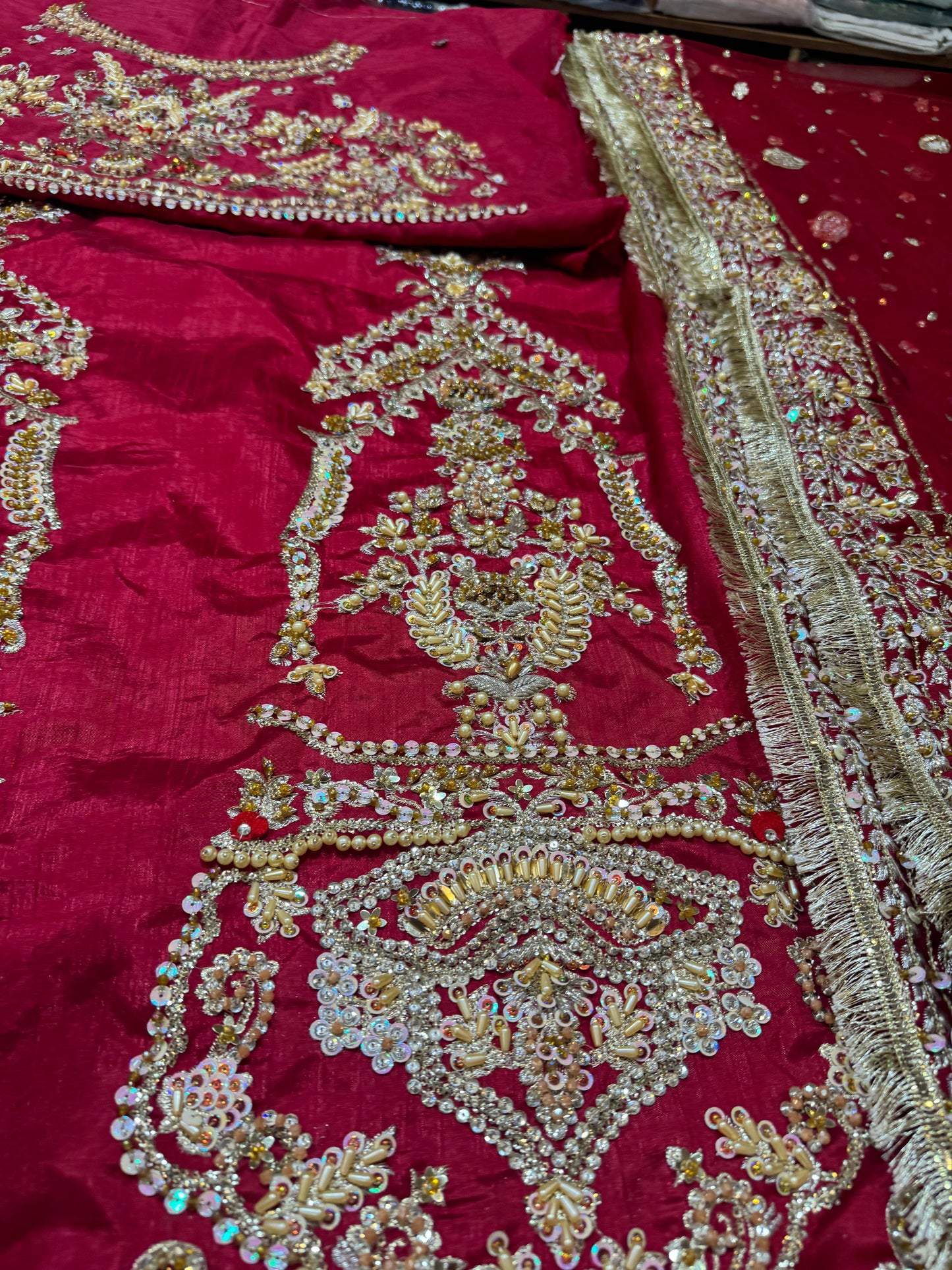 Faiza saqlain | Red Bridal