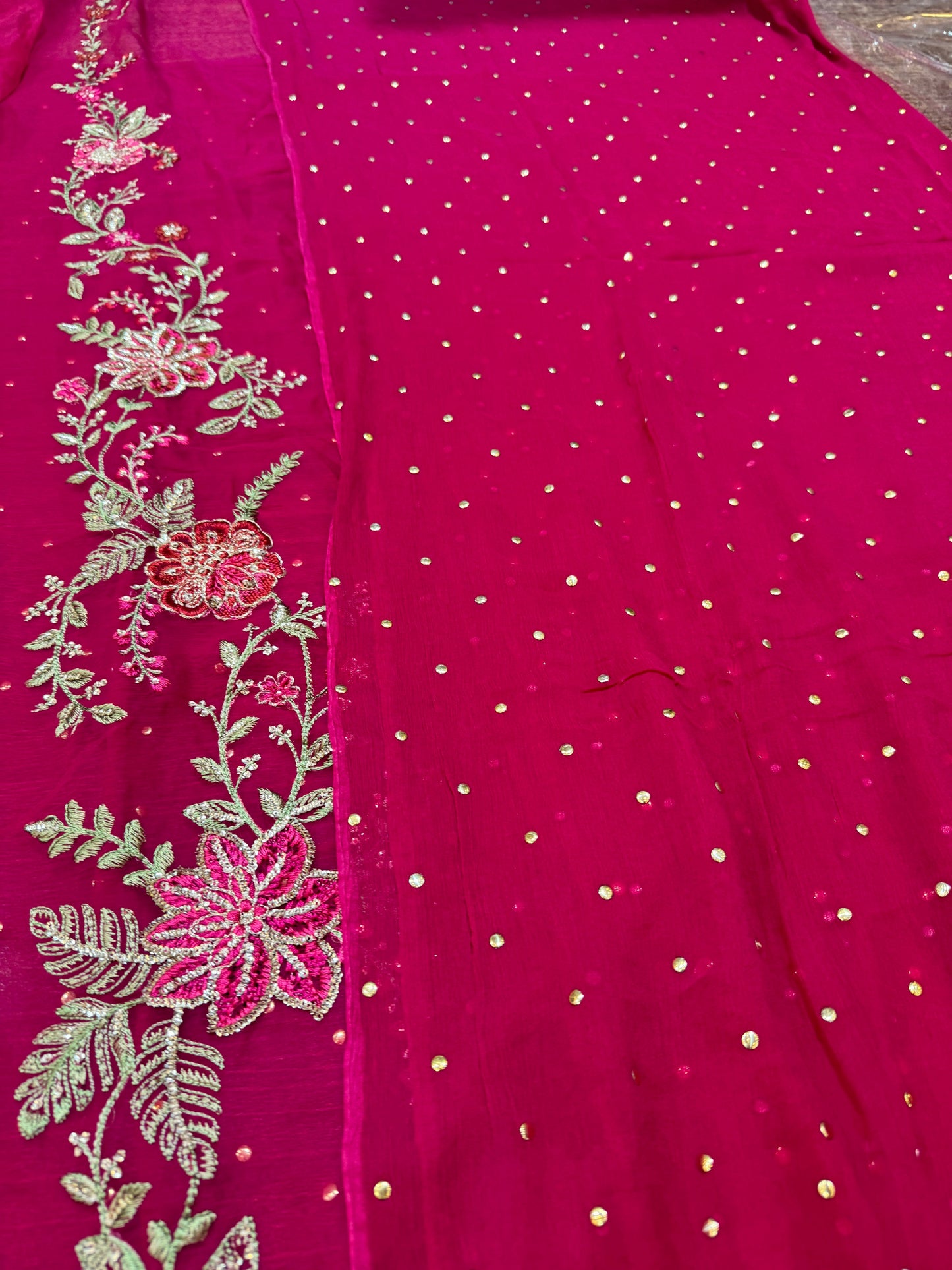 Maria b red chiffon collection