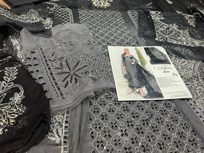 Maria B chiffon collection
