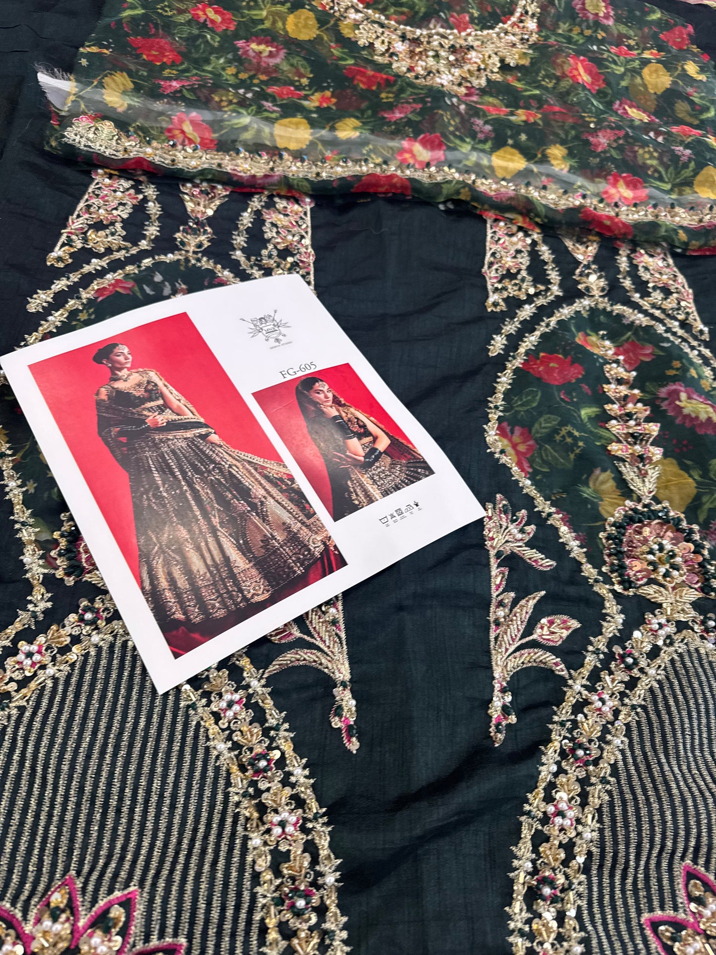 Mohsin Naveed Ranjha black edition bridal collection