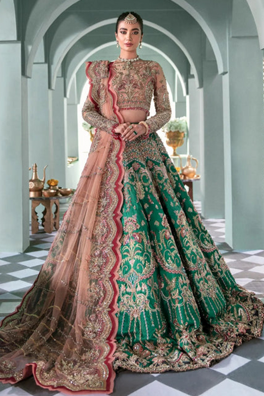 DEMI COUTURE FAIROZ RAW SILK MAXI - 09705