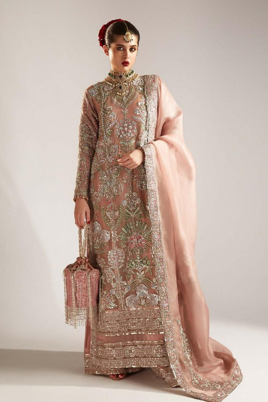 Hussain rehar tea pink wedding edition