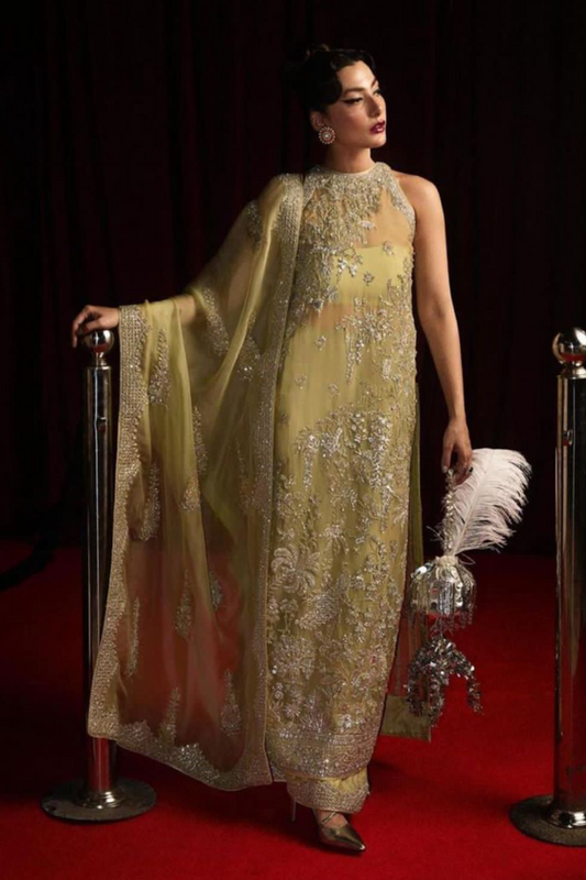 Hussain rehar yellow wedding edition