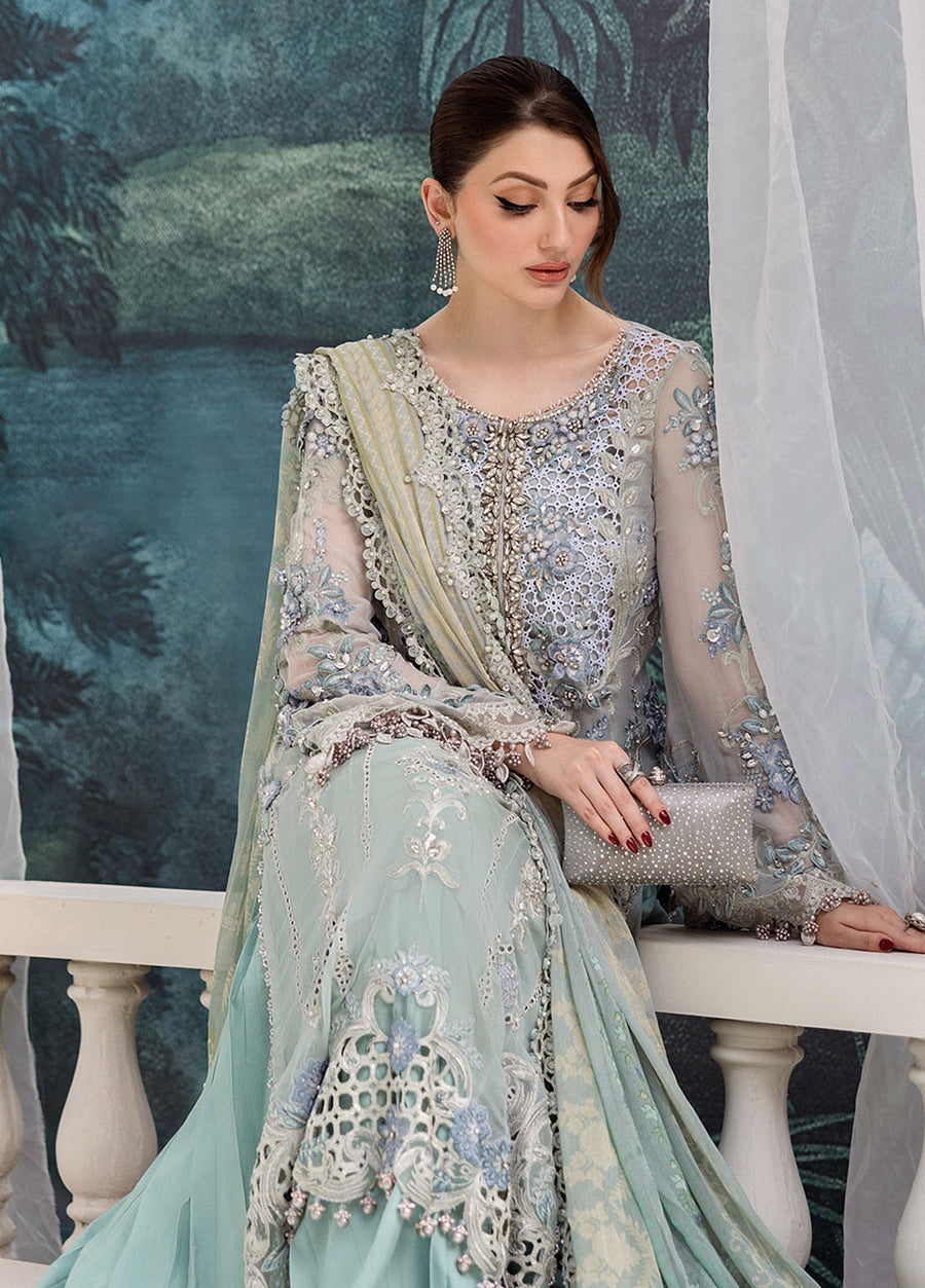 MariaB Chiffon Aqua